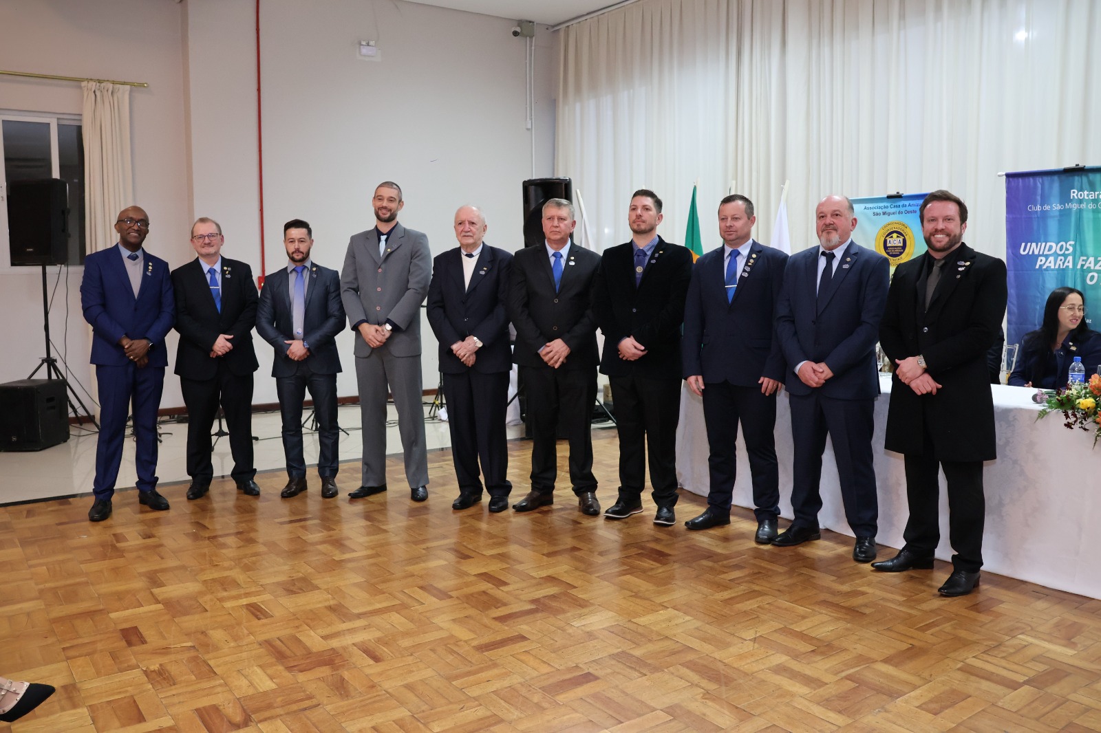 Novo Conselho Diretor do Rotary São Miguel
