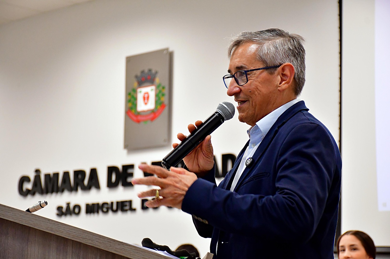 Vice-presidente da  Cooperoeste, Sebastião  Vilanova 