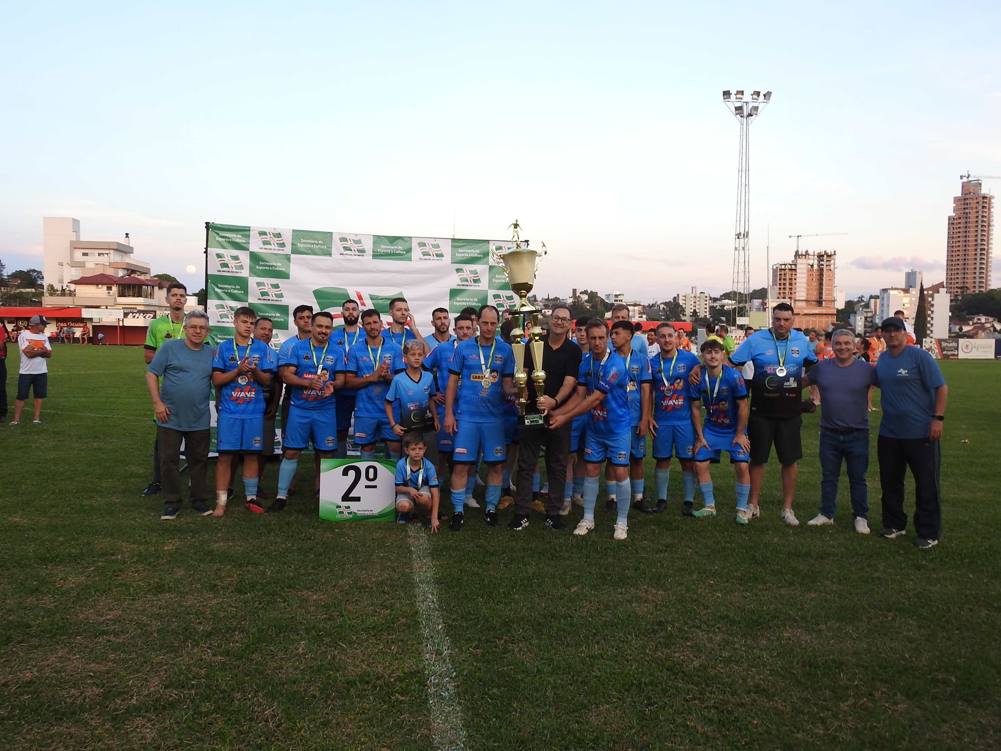 O 2º lugar com o E. C. Grêmio Esportivo Gaúcho