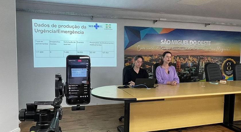 Município realiza audiência pública de prestação de contas do 2º quadrimestre de 2025
