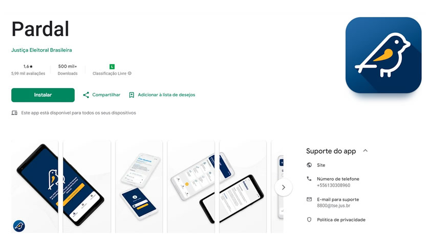 Aplicativo Pardal 2024 receberá denúncias de propaganda eleitoral irregular na internet