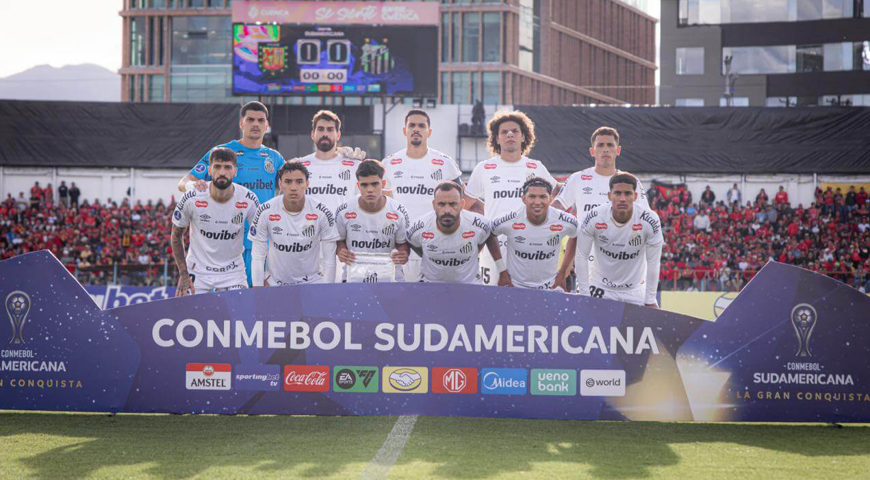 Santos estreia com derrota na Sul-Americana diante do Deportivo Cuenca