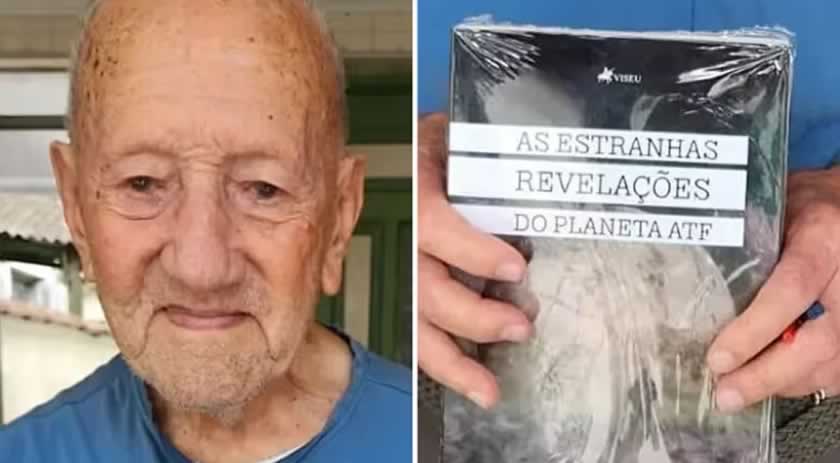 Idoso brasileiro de 102 anos publica livro guardado por 3 décadas na gaveta; sonho