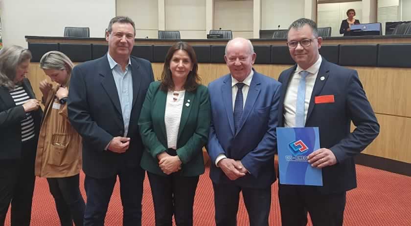 Presidente da Ameosc e presidente do Cis-Ameosc participam de lançamento da frente parlamentar dos consórcios de Saúde