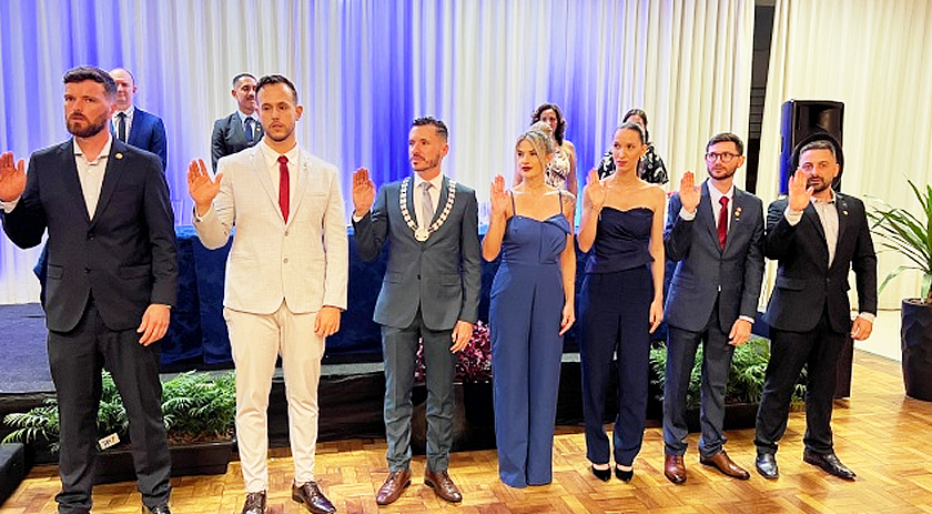 JCI São Miguel do Oeste empossa nova diretoria para o ano de 2025