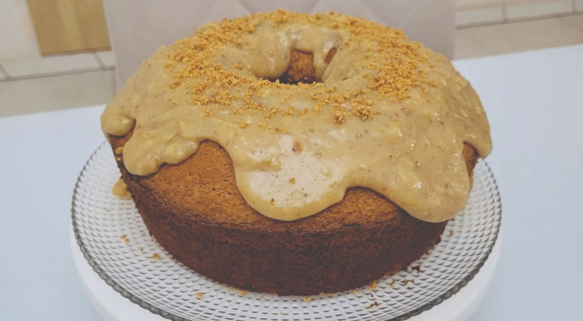 Dete ensina a preparar um delicioso Bolo de Paçoca simples e fofinho