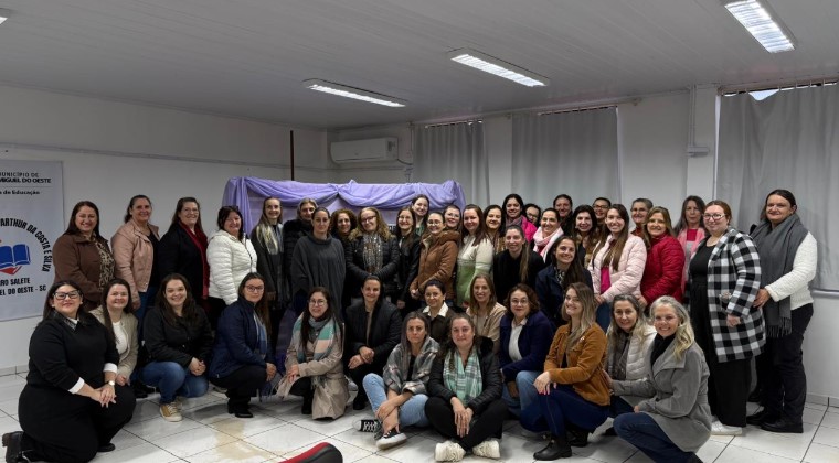 Educação de São Miguel do Oeste Celebra Encerramento da Formação Alfabetiza SC para professores do 1º ao 5º Ano