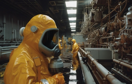 Bombeiros atendem vazamento de amônia em empresa