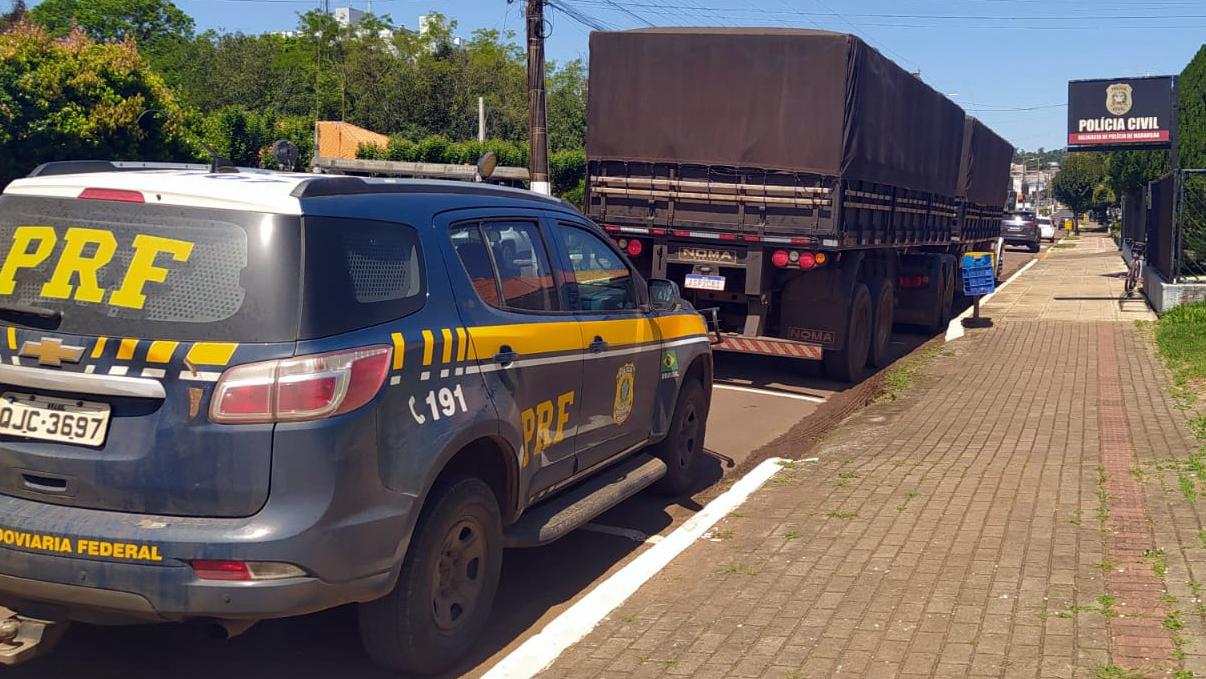 Semirreboque com apropriação indébita é recuperado na BR-282