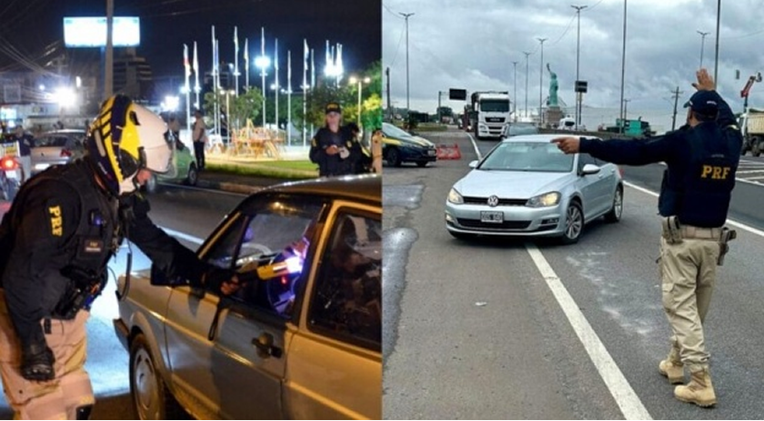 Velocidade excessiva lidera “flagras” da PRF em rodovias federais de SC durante o Carnaval