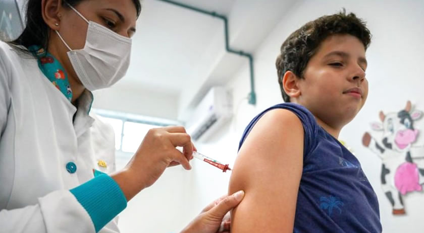 SC recebe mais de R$ 5 milhões para programa de vacinação nas escolas