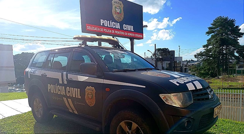 DIC de SMOeste e Polícia Civil de Iporã do Oeste cumprem mandado de prisão de suspeito de furtar carros