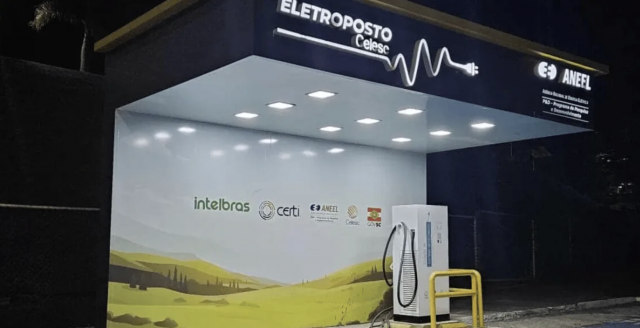 Celesc quer ampliar eletropostos públicos para 100 municípios de Santa Catarina até o fim do ano