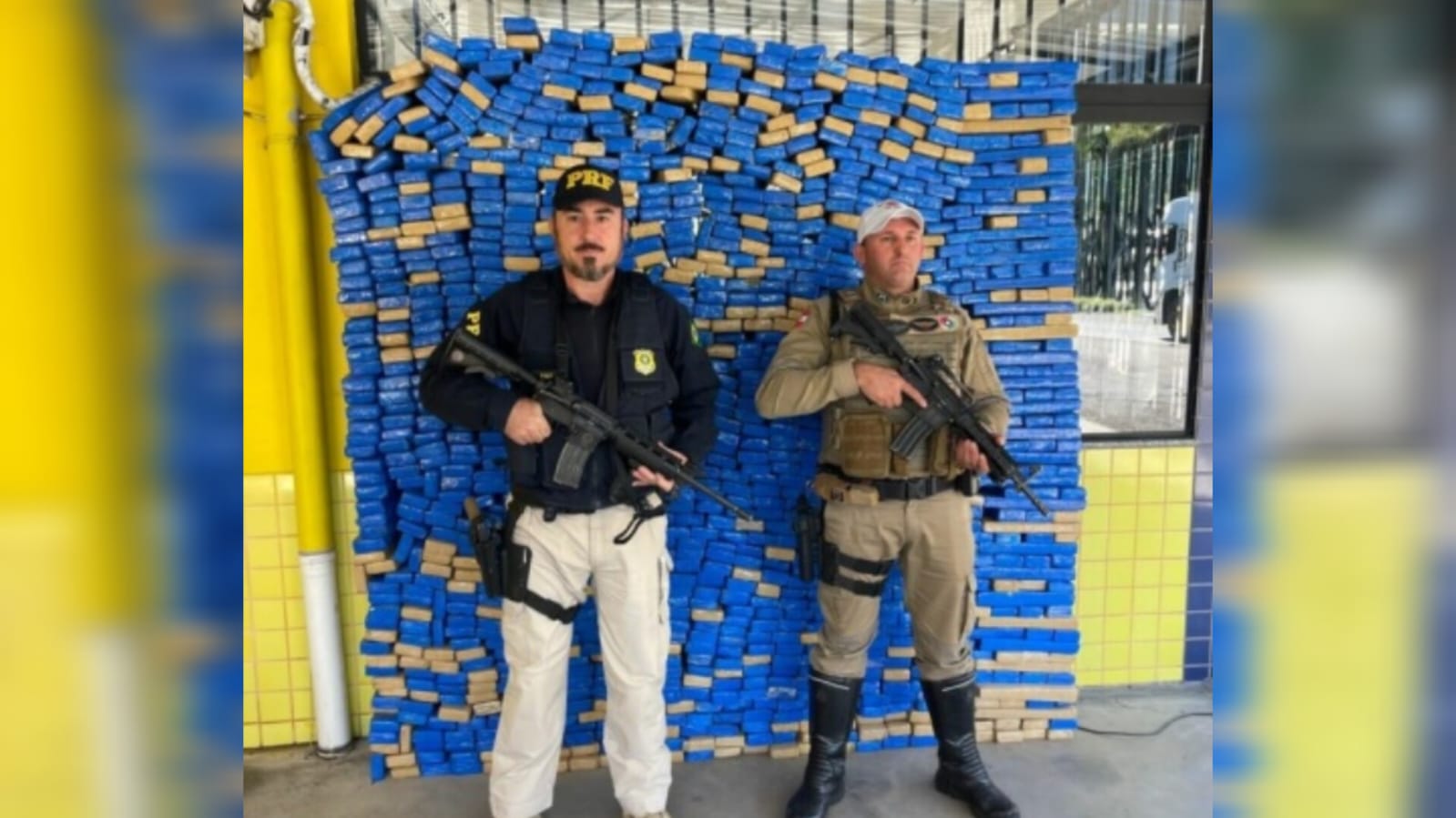 Mais de uma tonelada de drogas são apreendidas no Oeste de SC