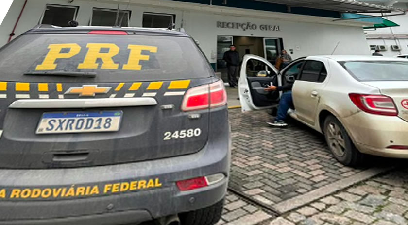 Mulher é escoltada pela PRF e chega a tempo para transplante de órgão em SC