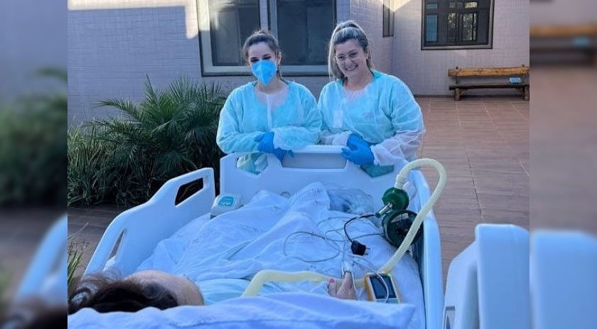 Passeios ao ar livre auxiliam no tratamento de pacientes do Hospital Regional