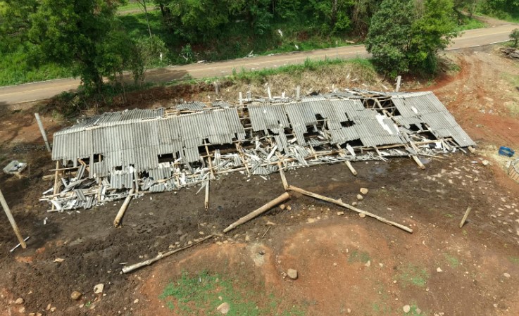 Temporais atingem 242 habitações em 41 municípios de SC, informa Defesa Civil