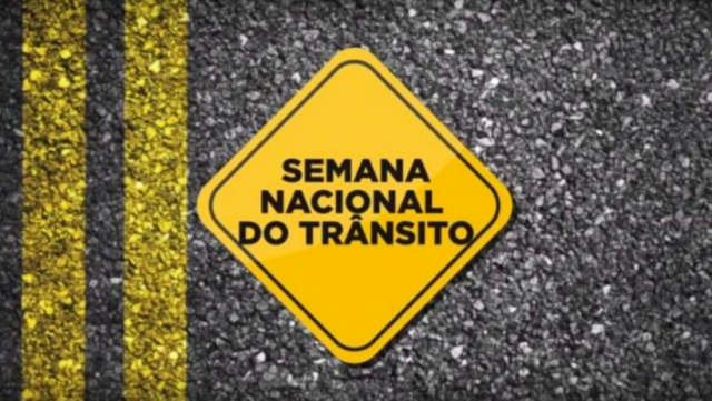 Semana Nacional do Trânsito começa nesta segunda-feira