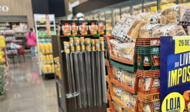 Comércio de Santa Catarina registra alta de 6% nas vendas no acumulado do ano, impulsionado por supermercados e artigos pessoais