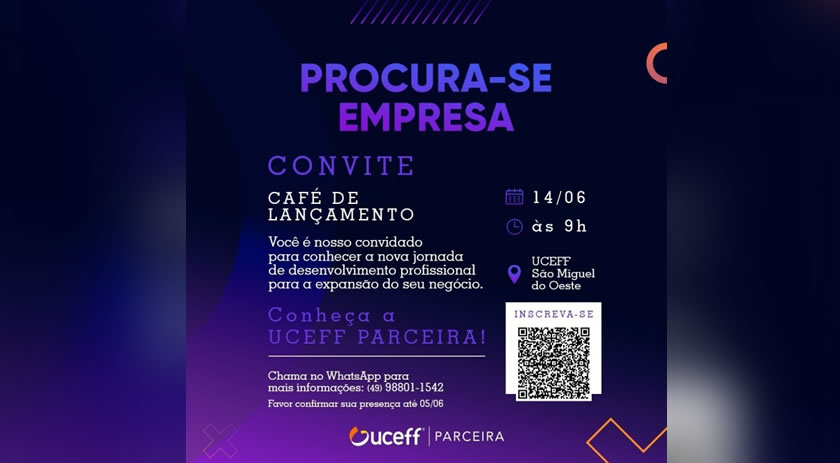 UCEFF lança programa de parceria com empresas