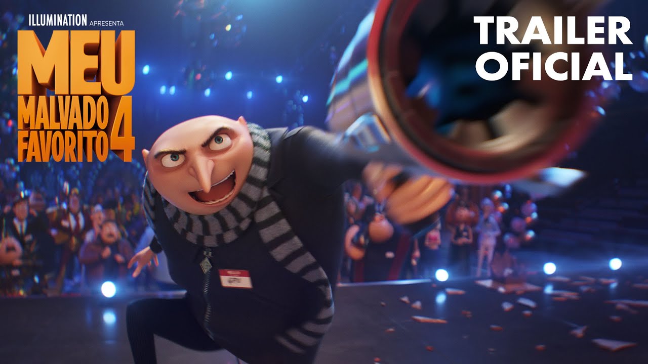 Gru está de volta no divertido trailer de ‘Meu Malvado Favorito 4’; Confira!