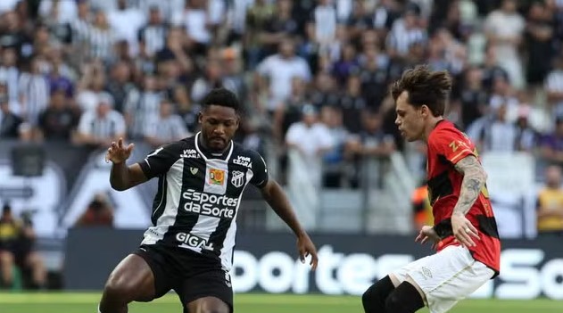 Eficiente, Ceará vence o laterna Sport e encosta no G-4 do Brasileirão