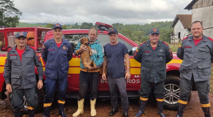 Homem que estava desaparecido é localizado pelo Corpo de Bombeiros