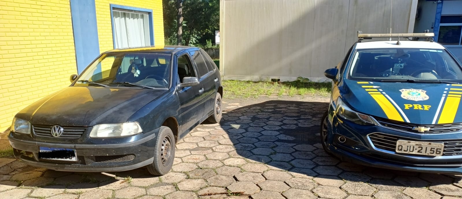 Veículo furtado é recuperado pela PRF em ação rápida