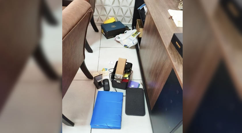 Escritório de advocacia é alvo de furto durante a madrugada
