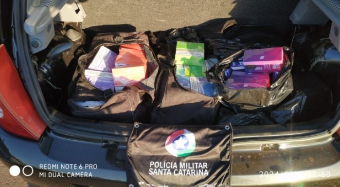 PMRv apreende mercadorias avaliadas em R$ 40 mil