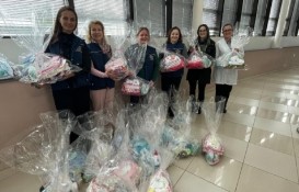 HRTGB recebe doação de 30 enxovais de bebê da Casa da Amizade