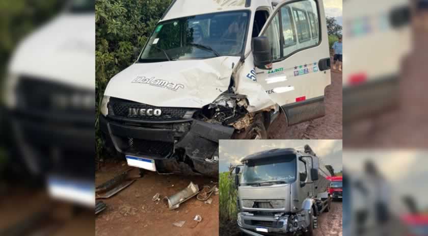 Acidente deixa sete pessoas feridas no Oeste de SC