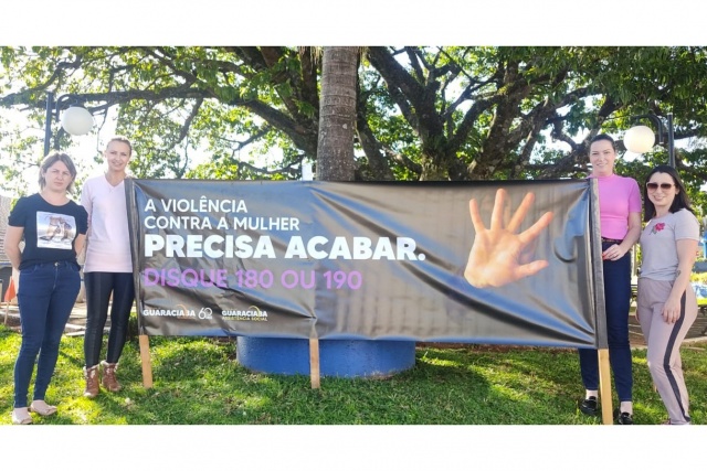 Campanha Agosto Lilás promove conscientização sobre formas de violência contra mulher