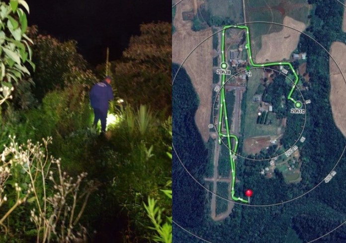 Bombeiros resgatam jovens perdidos em mata