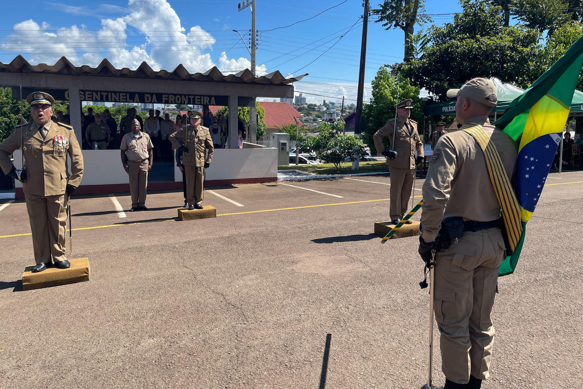 Tenente-coronel Jonas Binder é o novo comandante da 9ª RPM/ Fron