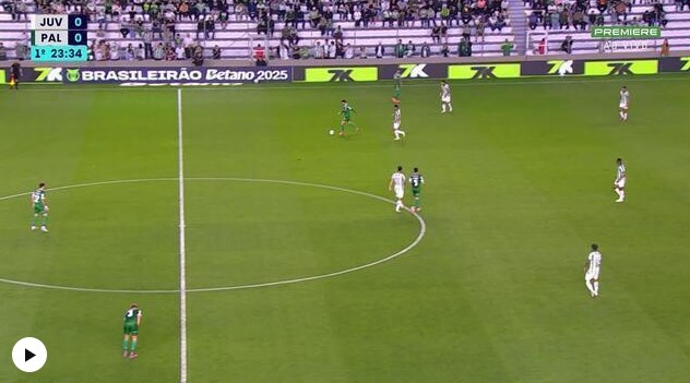 Palmeiras vence o Juventude no Jaconi e reassume a liderança do Brasileirão