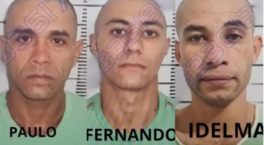 Saiba quem são os três fugitivos do presídio de Xanxerê