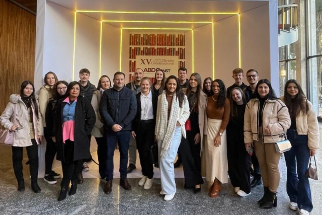 Curso de Direito da Unoesc São Miguel participa do Simpósio Nacional de Direito Constitucional