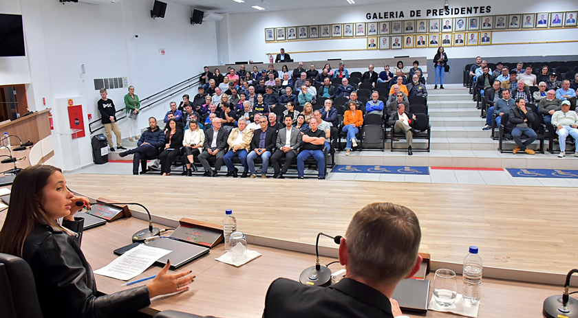 Audiência pública na Câmara debate situação da Avenida Willy Barth e BRs 282 e 163