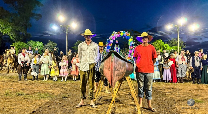 Oração da Ave Maria emociona participantes no 25º São Miguel Tchê