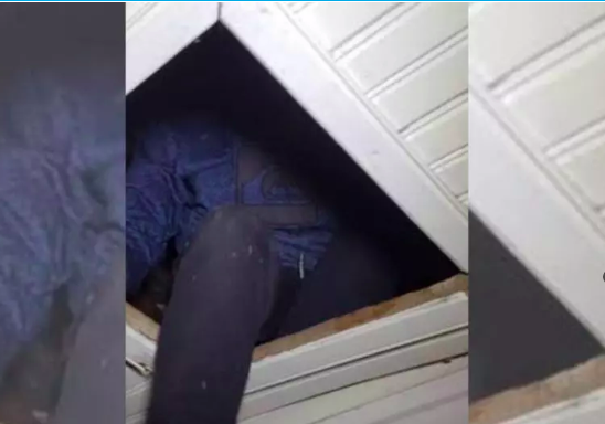 Condenado por homicídio tenta se esconder em local inusitado e acaba preso