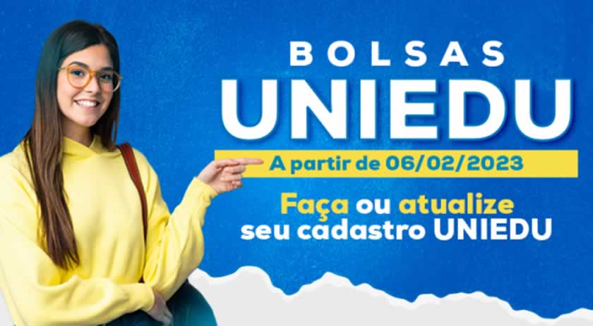 Acadêmicos da Unoesc já podem se inscrever para concorrer a bolsas do Uniedu