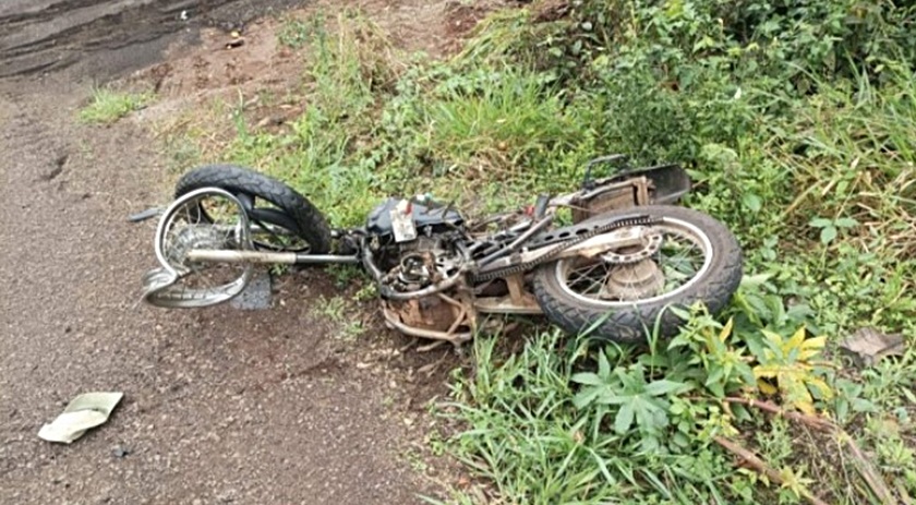 Motociclista morre após grave acidente na SC 163