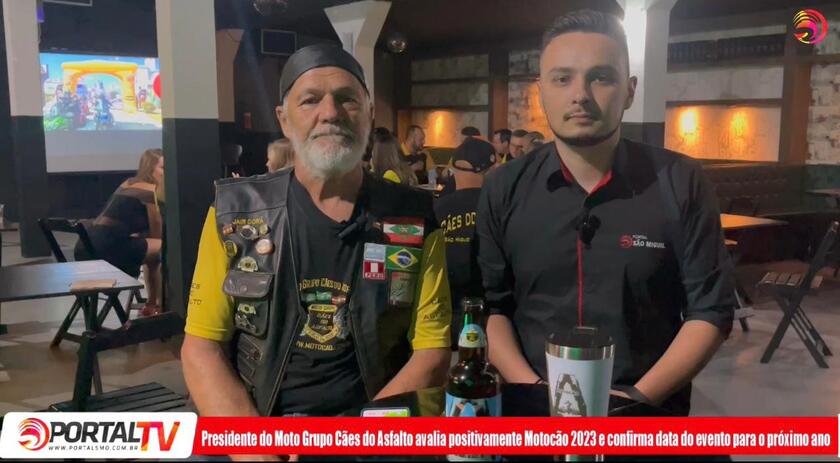 Presidente do Cães do Asfalto avalia XVIII Motocão como sucesso e divulga datas do evento para 2024