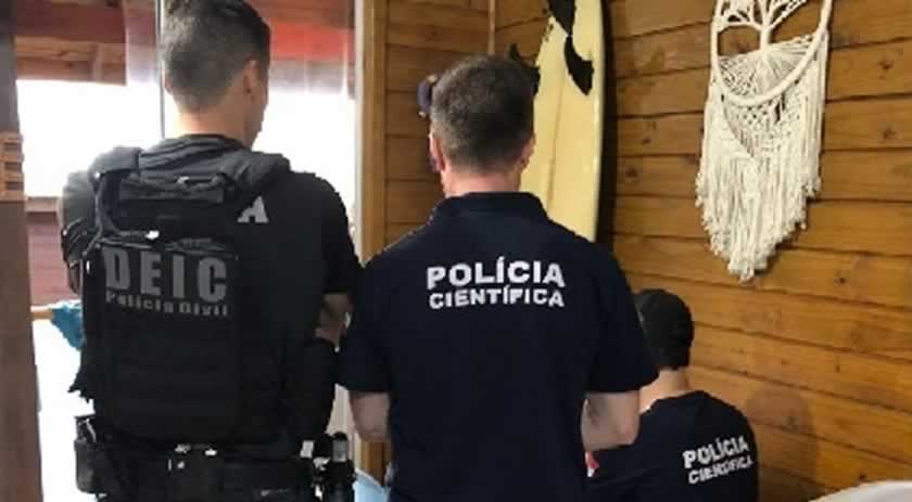 Homem é preso por armazenar conteúdos de pornografia infantil