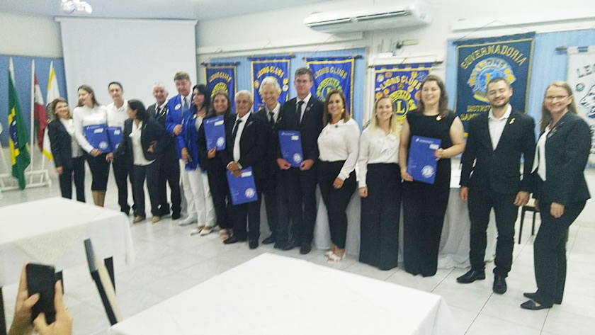 Lions Clube Maravilha Oeste realiza posse dos novos associados
