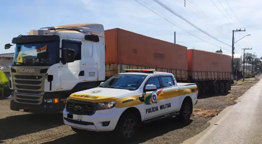 Caminhoneiro é preso ao tentar subornar policiais no interior