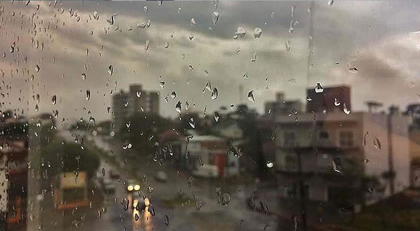 Extremo-Oeste terá os primeiros temporais da frente fria que avança por SC