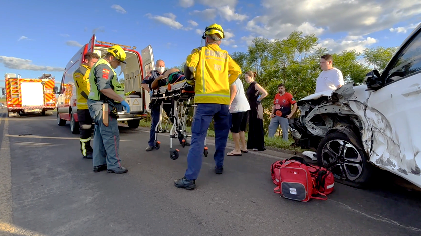 Acidente na BR-163 mobiliza equipes de resgate