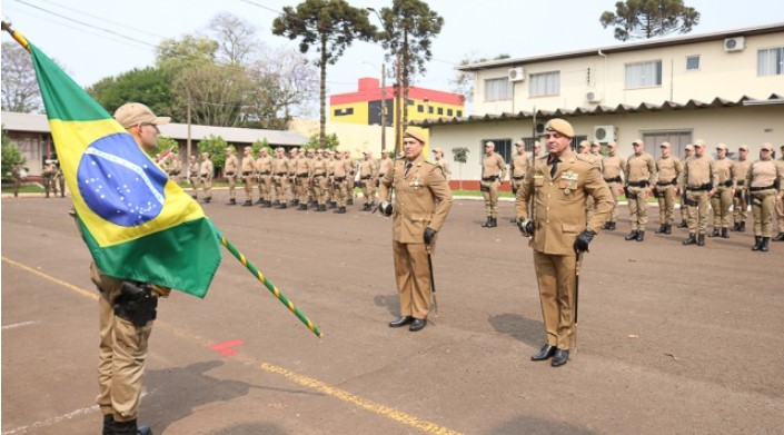 PMSC celebra 17 anos do 9º Comando Regional de Polícia Militar de Fronteira com entrega de medalhas